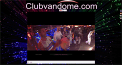 Desktop Screenshot of clubvandome.com