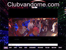 Tablet Screenshot of clubvandome.com